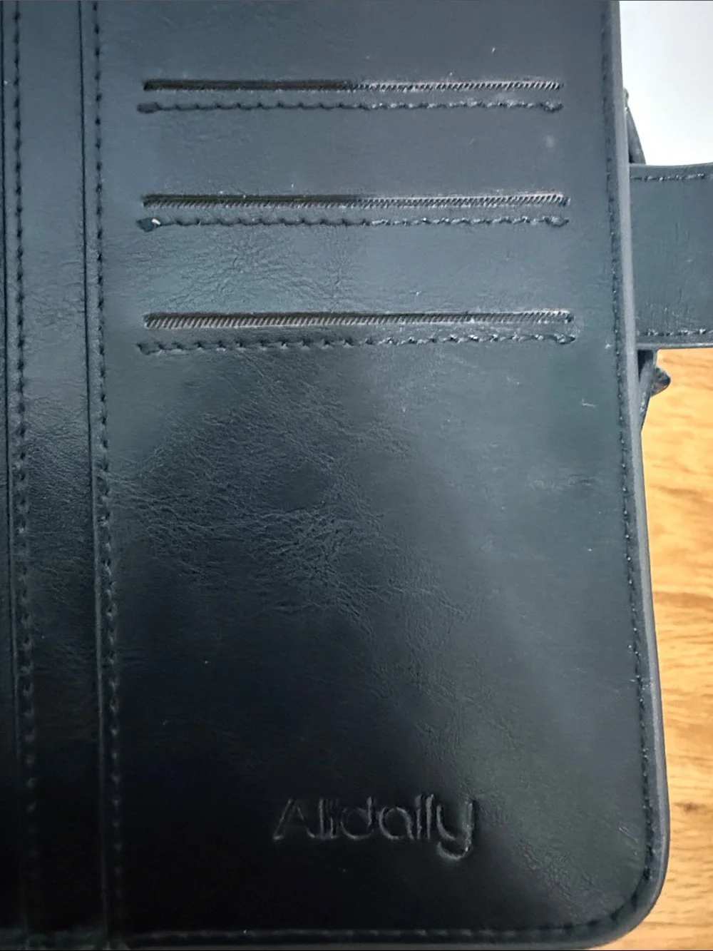 Alldaily Wallet Cognac and Black